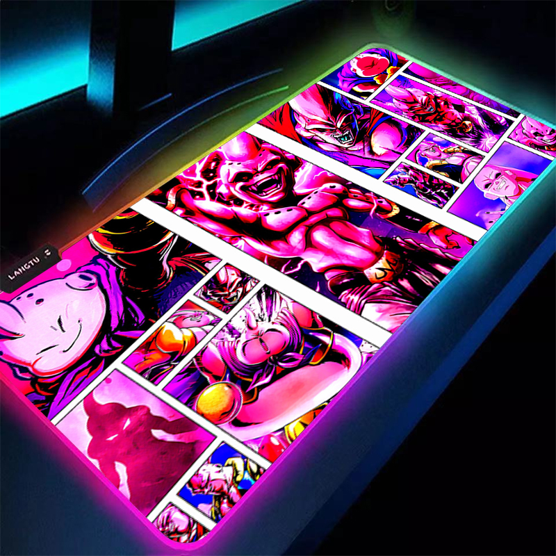 Gaming Keyboard Theme - RGB Mouse Pad 90x40cm DBZ Dragon