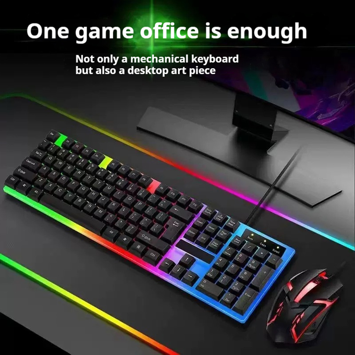 Gamer Keyboard And Mouse PC Ga - Gaming Keyboard Ergonomic ulasan dan harga