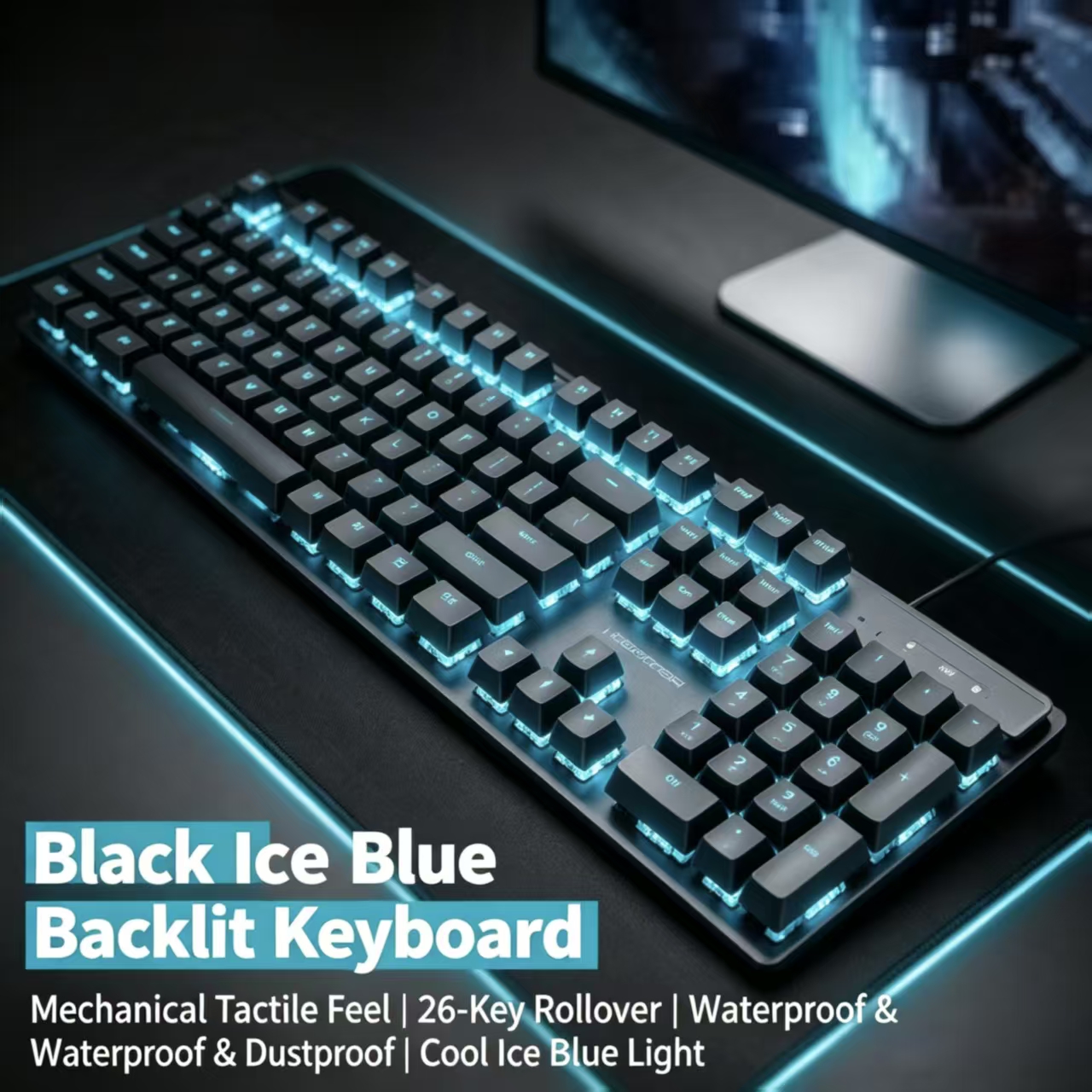 Pro-Pioneer GX330 Wired Mechan - Gaming Keyboard Mouse Set ulasan dan harga