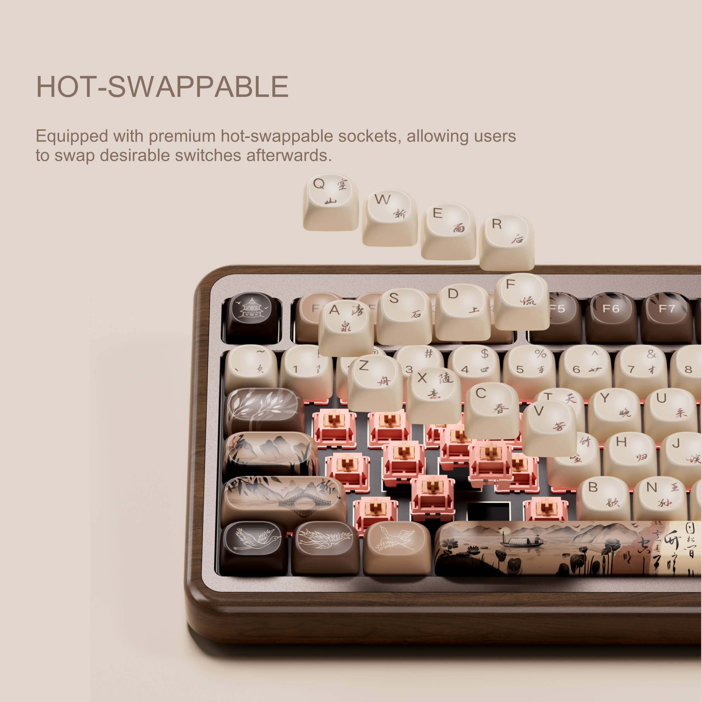 Akko MU02 75% Mountain Seclusi - Gaming Keyboard Bundle ulasan dan harga