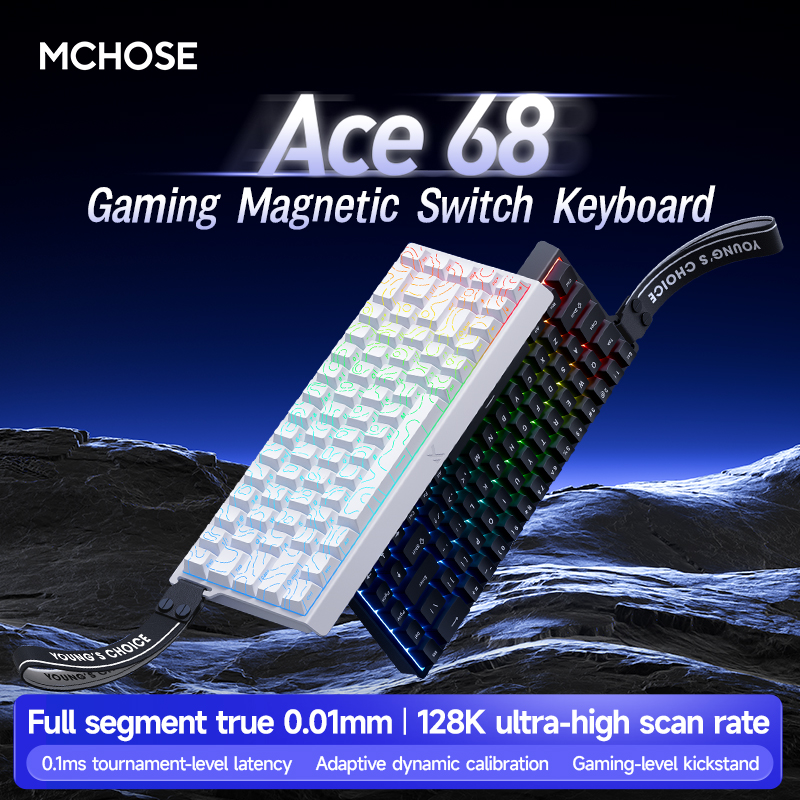 MCHOSE ACE60 Pro Mechanical Ke - Gaming Keyboard Bundle ulasan dan harga