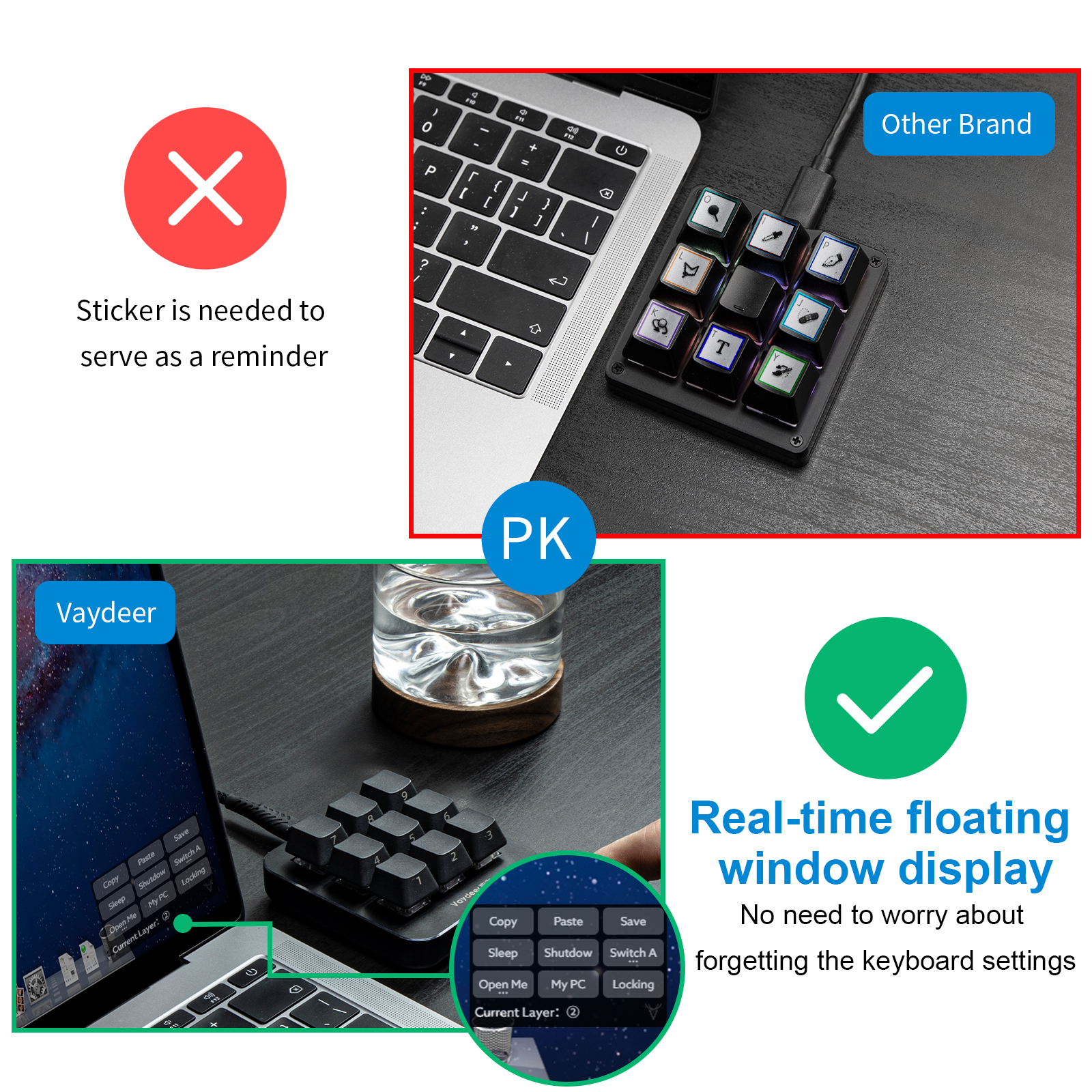 Multifunctional Keyboard with  - Gaming Keyboard Brand ulasan dan harga