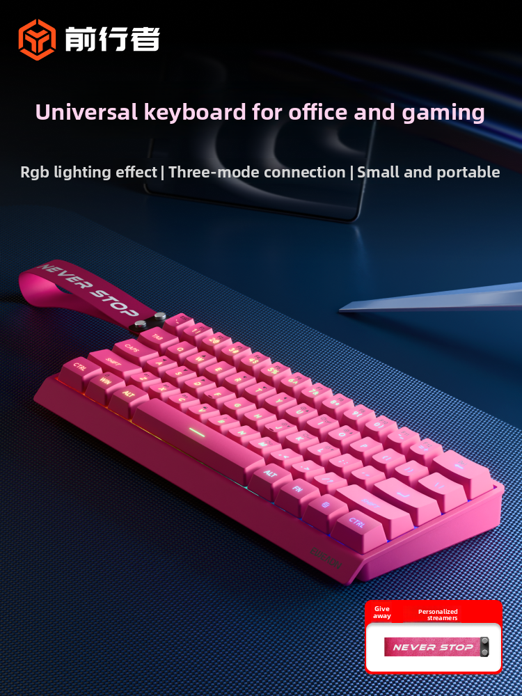 EWEADN F61 Wired Mechanical Ga - Gaming Keyboard Mouse Set ulasan dan harga