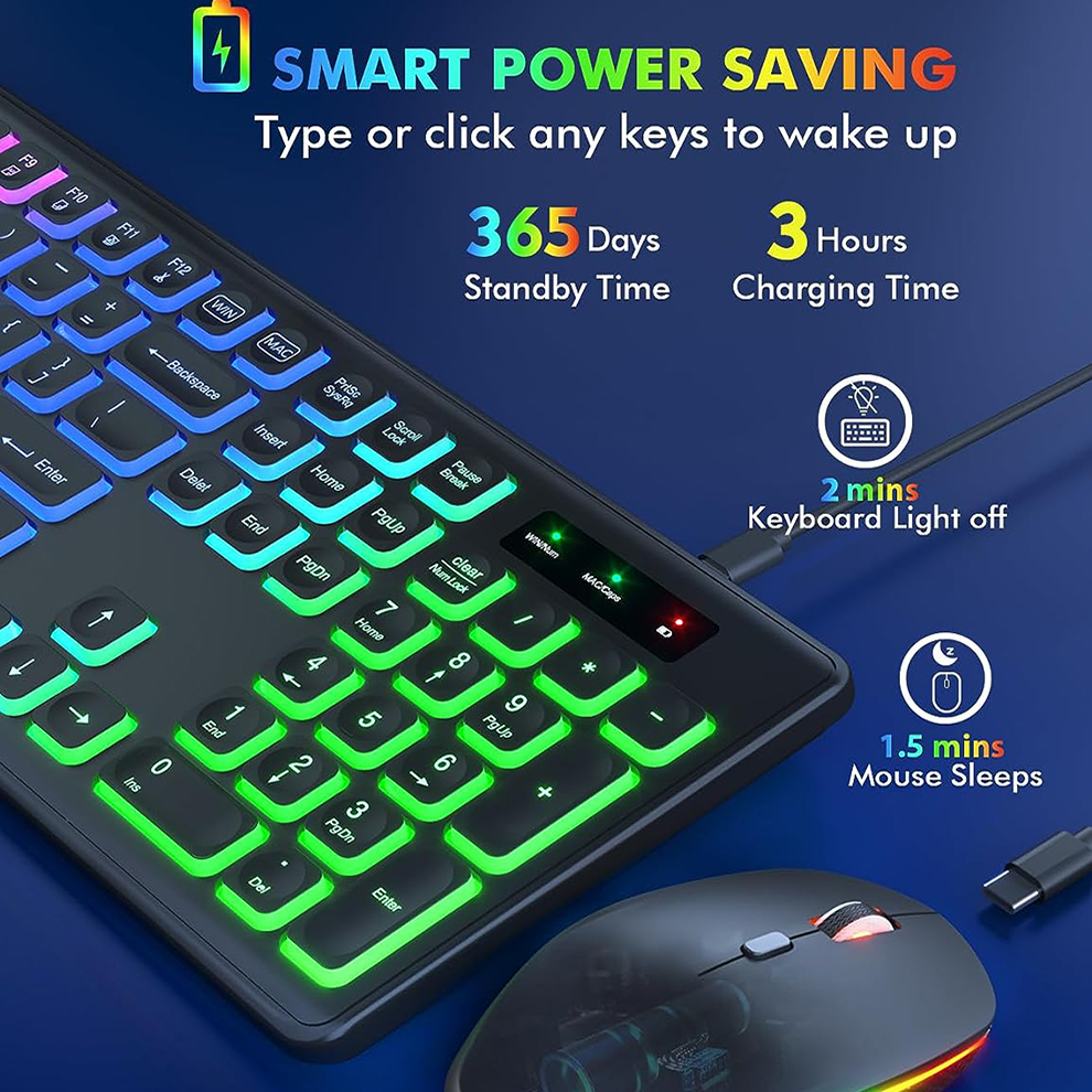 Wireless Keyboard and Mouse Co - Gaming Keyboard Extension ulasan dan harga