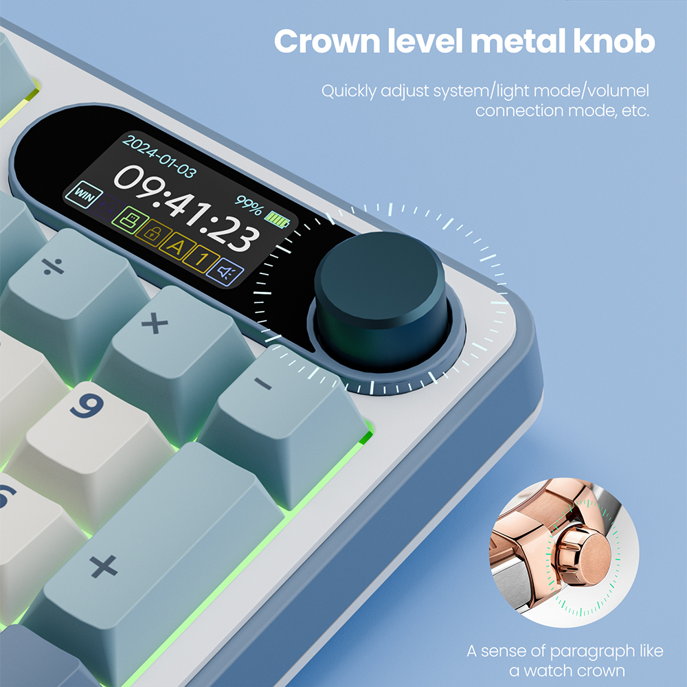 RK ROYAL KLUDGE S98 Mechanical - Gaming Keyboard Brand ulasan dan harga