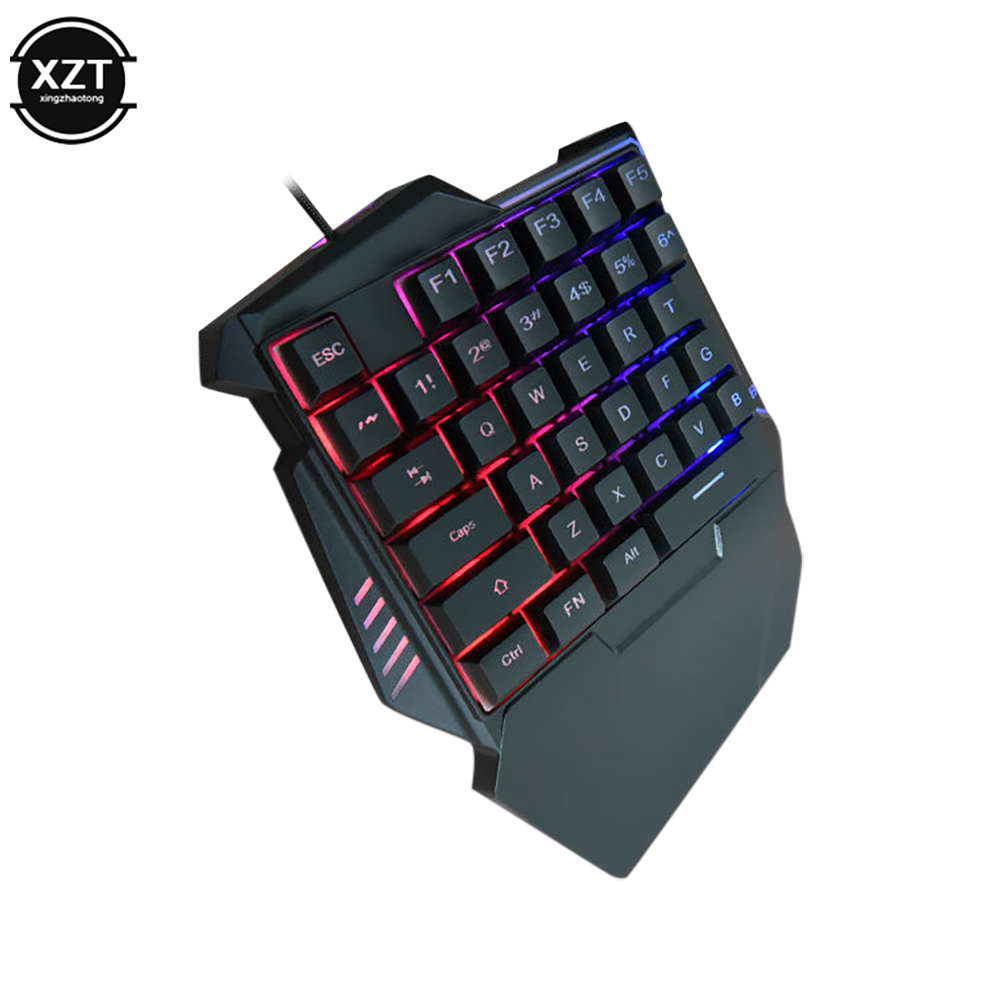 USB One-handed Keyboard Gaming - Gaming Keyboard 1 Hand ulasan dan harga