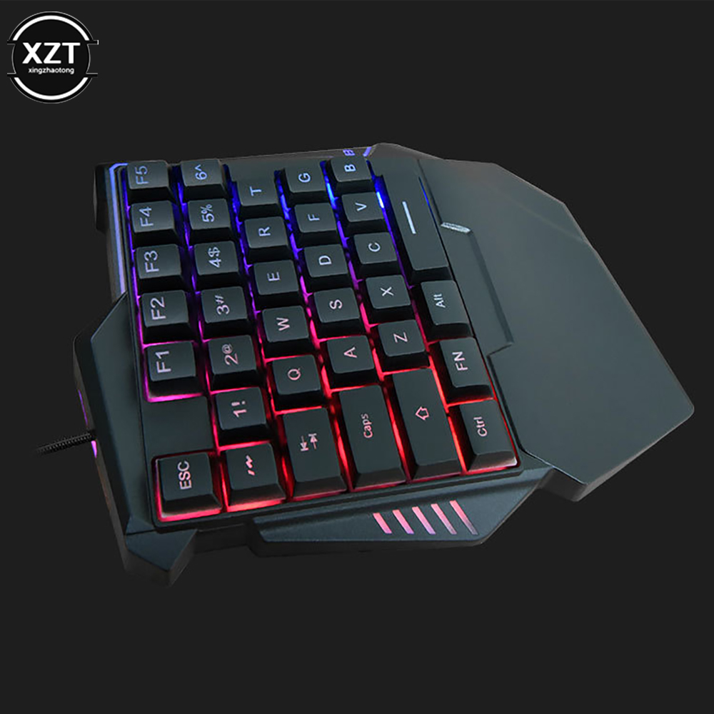 USB One-handed Keyboard Gaming - Gaming Keyboard 1 Hand ulasan dan harga