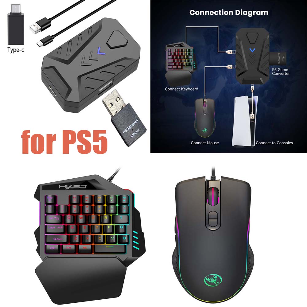 for PS5 Gaming Keyboard Mouse  - Gaming Keyboard Mouse Set ulasan dan harga