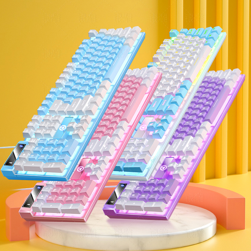 104 Keys Gaming Keyboard Wired - Gaming Keyboard Brand ulasan dan harga