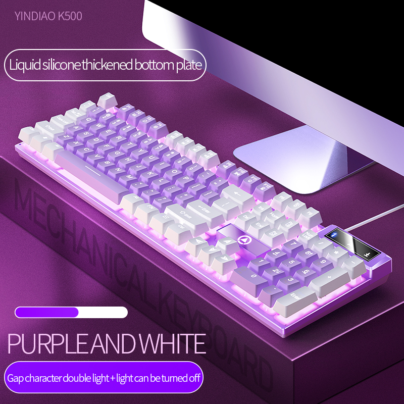 104 Keys Gaming Keyboard Wired - Gaming Keyboard Brand ulasan dan harga