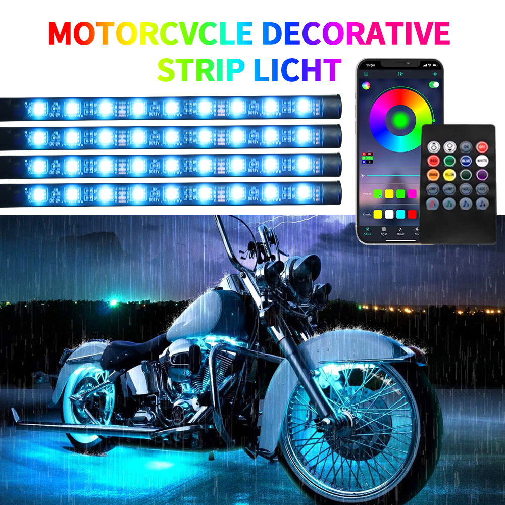RGB Motorcycle LED Underglow A - Rgb Underglow Strip ulasan dan harga