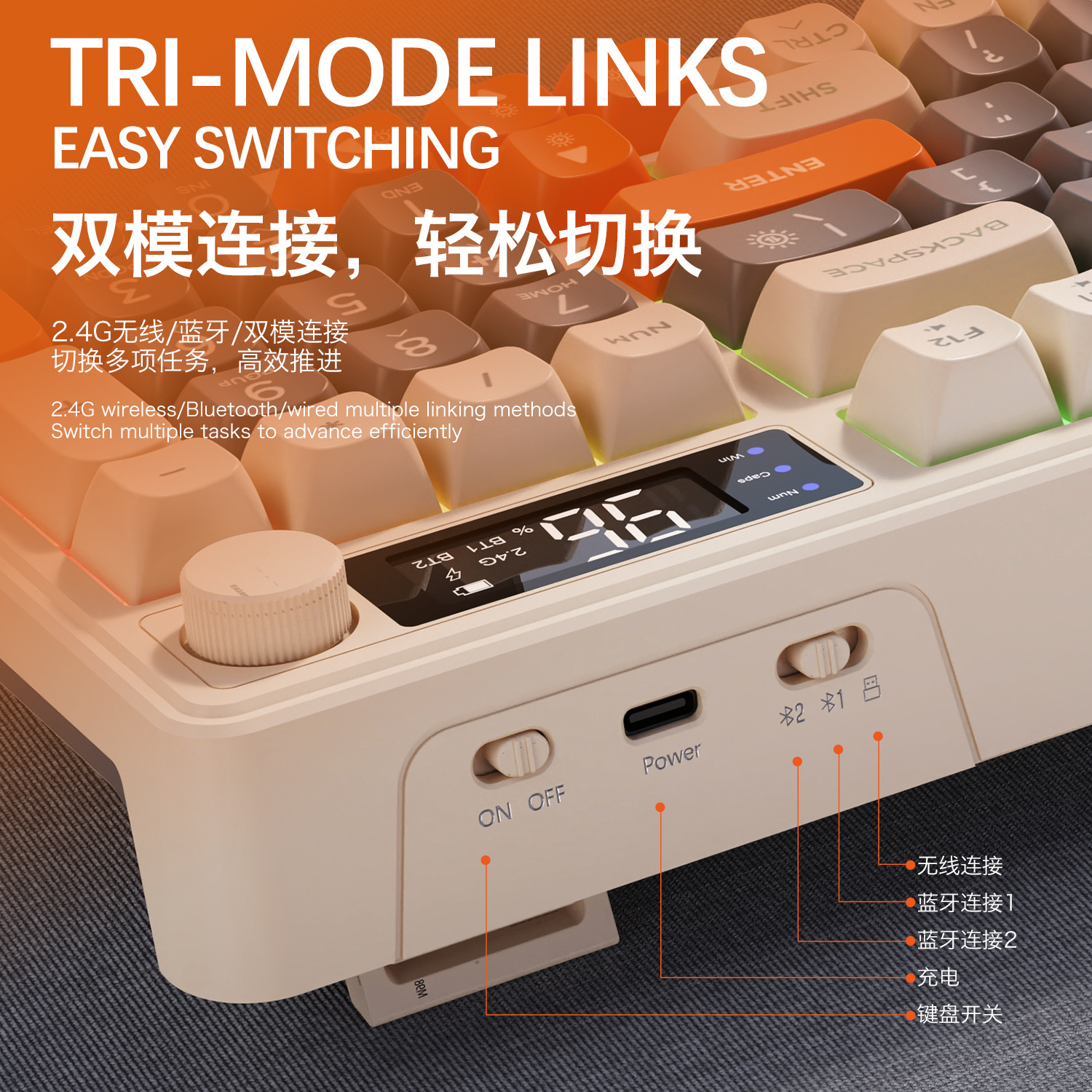 Hot Free Wolf T96 Wireless Dua - Gaming Keyboard Mouse Set ulasan dan harga