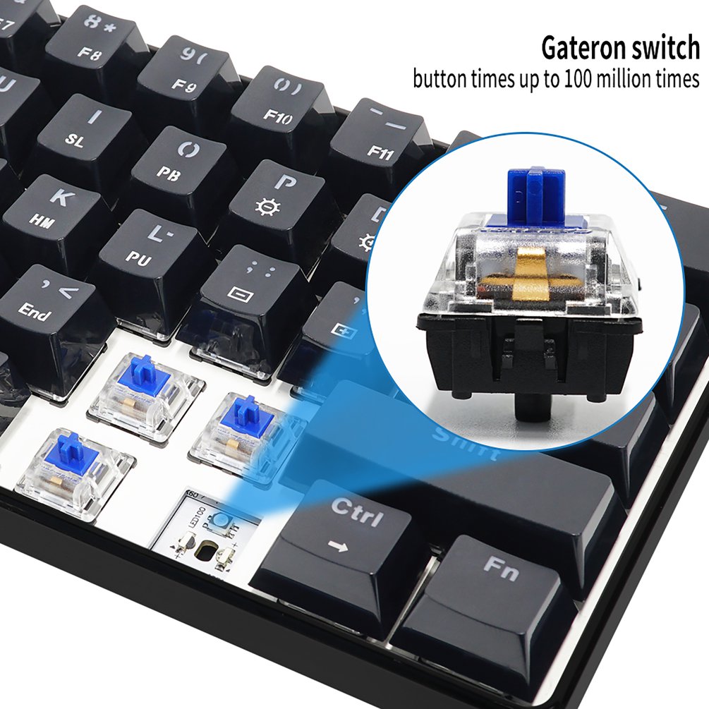 SKYLOONG GK61 Mini Portable 60 - Gaming Keyboard Brand ulasan dan harga