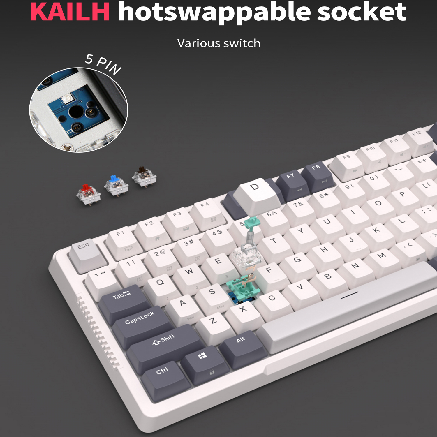 RK H81 Royal Kludge Gasket Str - Gaming Keyboard Brand ulasan dan harga