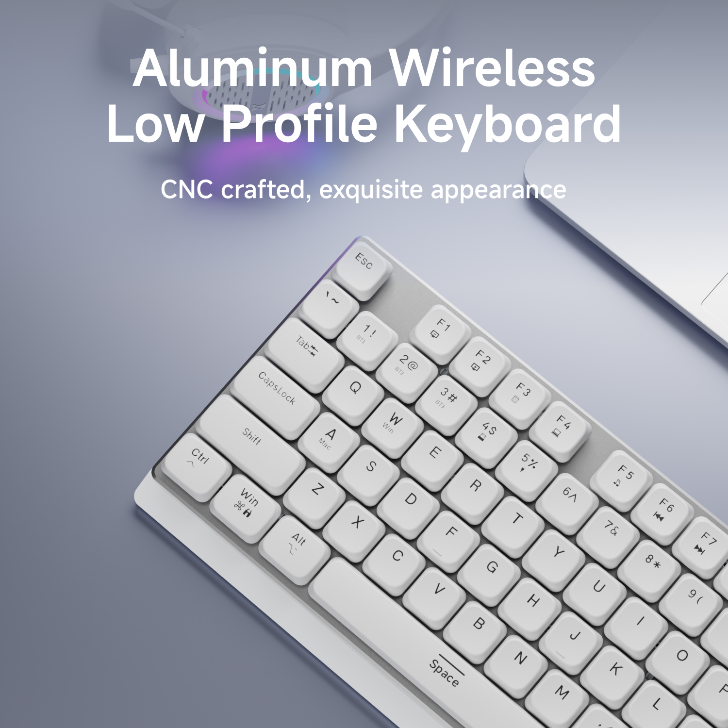 EWEADN Wireless Low-Profile Me - Gaming Keyboard Ergonomic ulasan dan harga