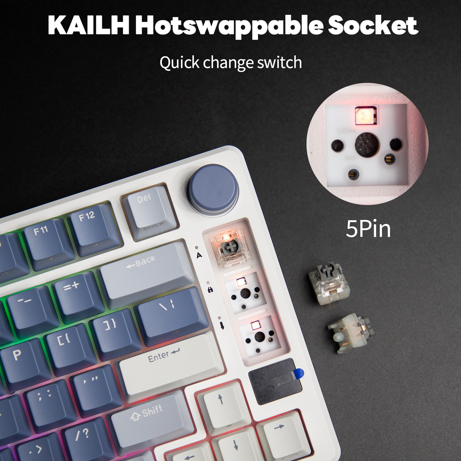 RK ROYAL KLUDGE M75 2.4G Wirel - Gaming Keyboard Brand ulasan dan harga