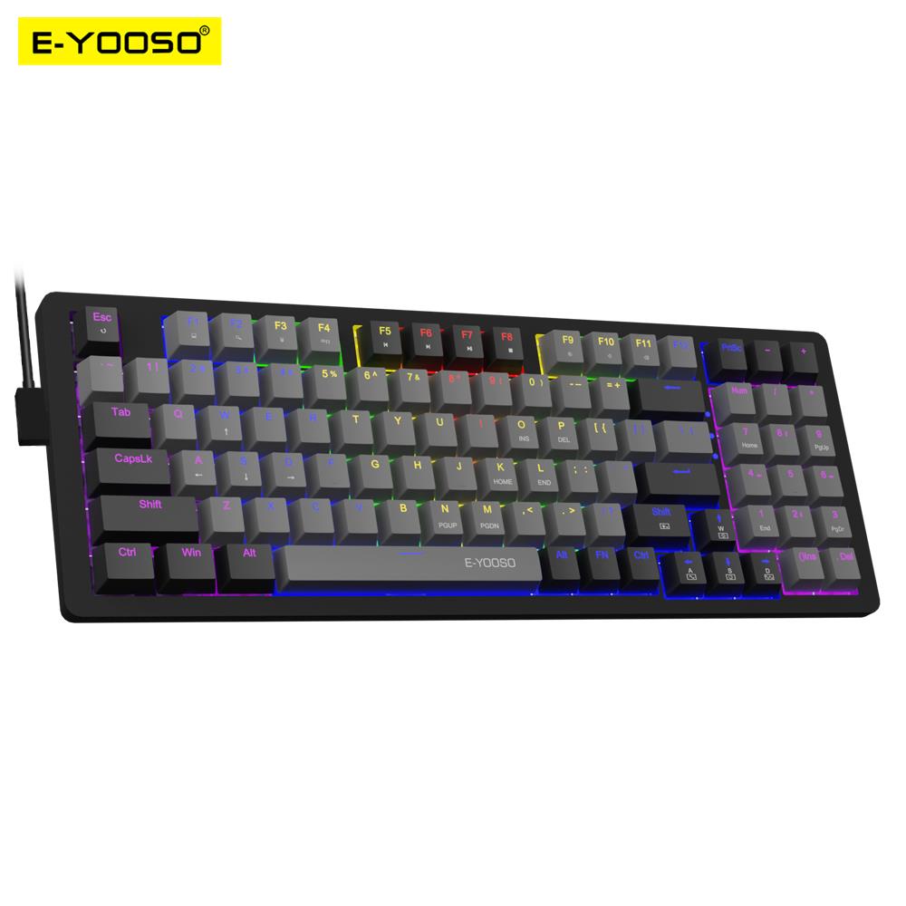 E-YOOSO Z94 USB Mechanical Gam - Gaming Keyboard Bundle ulasan dan harga